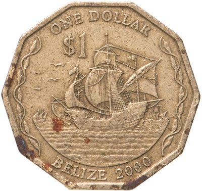 купить Белиз 1 доллар (dollar) 2000