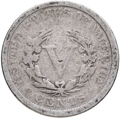 купить США 5 центов (cents) 1901 "Liberty Nickel"