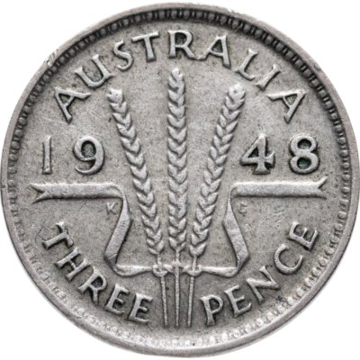 купить Австралия 3 пенса (pence) 1948