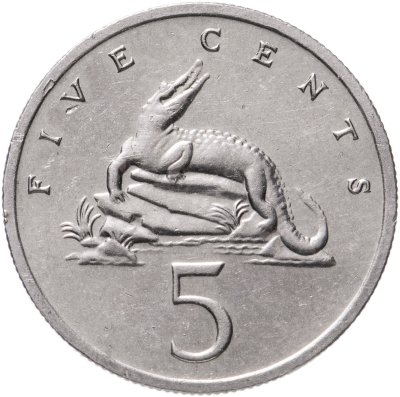 купить Ямайка 5 центов (cents) 1992