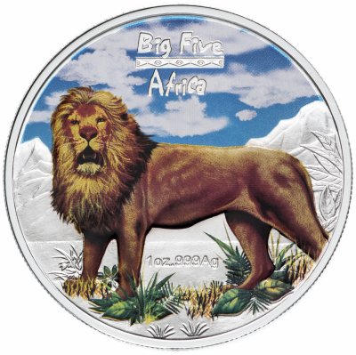 купить Конго (ДРК) 240 франков (francs) 2008 "Большая пятёрка Африки - Лев"