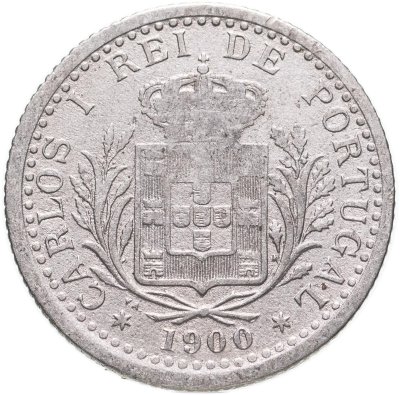 купить Португалия 100 рейс (reis) 1900