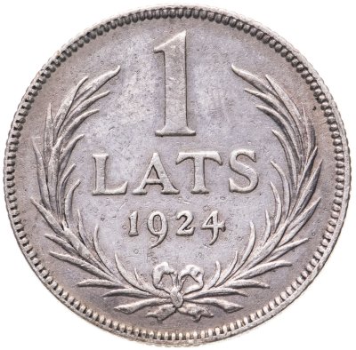 купить Латвия 1 лат (lats) 1924