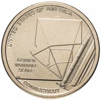 купить США 1 доллар (dollar) 2020 P "Американские инновации - Переменная шкала Гербера"