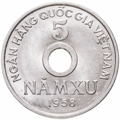 купить Вьетнам 5 су (xu) 1958
