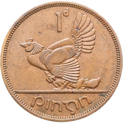 купить Ирландия 1 пенни (penny) 1962