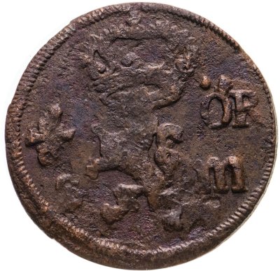 купить Швеция 1/6 эре (ore) 1671г