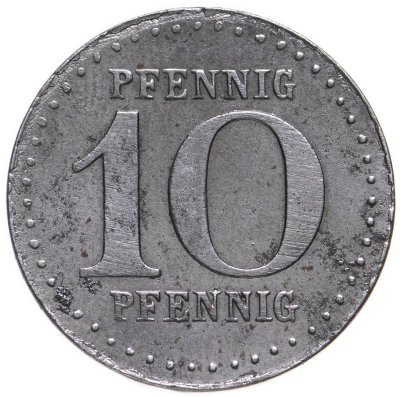 купить Германия, Наумбург-ан-дер-Заале 10 пфеннигов 1919
