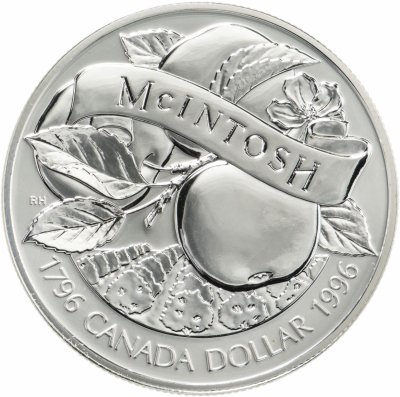 купить Канада 1 доллар (dollar) 1996 "Яблоки Мекинтош"