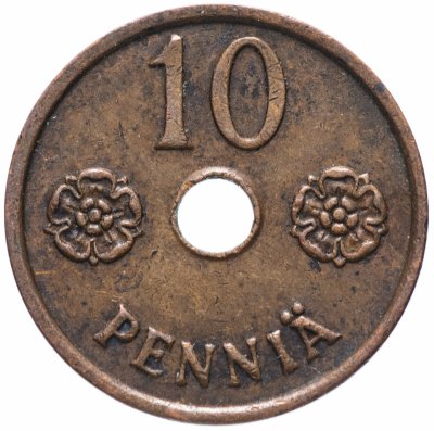купить Финляндия 10 пенни 1943