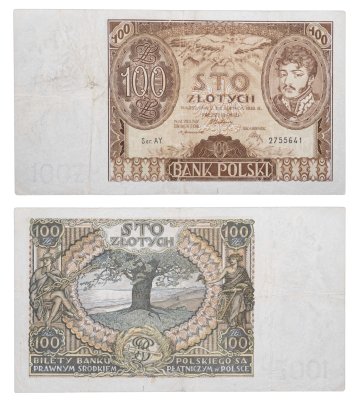 купить Польша 100 злотых 1932