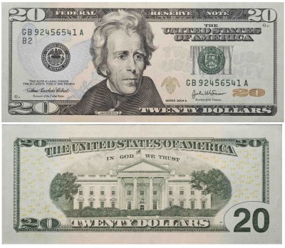 купить США 20 долларов 2004А года (Pick 521b) B-Нью Йорк