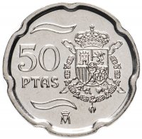купить Испания 50 песет (pesetas) 1999