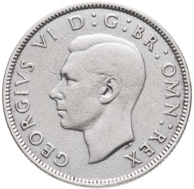 купить Великобритания 2 шиллинга (флорин, shillings) 1937-1946, случайный год
