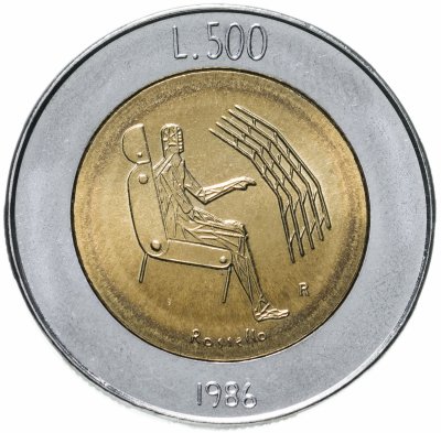 купить Сан-Марино 500 лир 1986 "Эволюция технологий"
