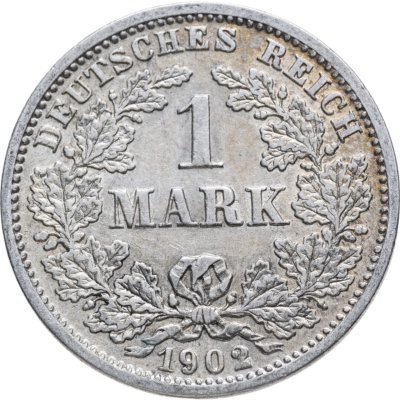 купить Германия (Германская Империя) 1 марка 1902 "D"