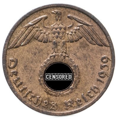 купить Германия, Третий рейх 1 рейхспфенниг (reichspfennig) 1939