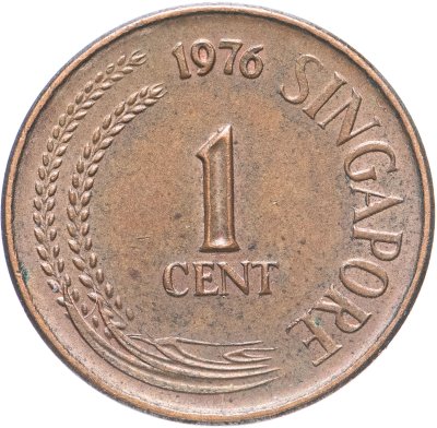 купить Сингапур 1 цент (cent) 1976