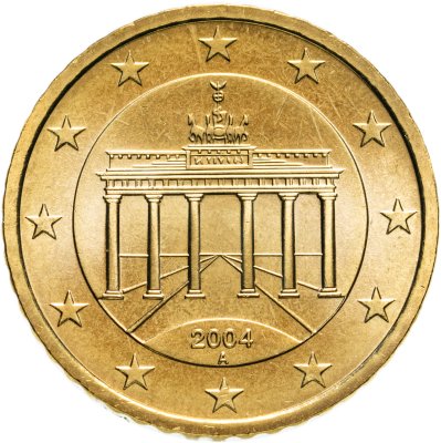 купить Германия 50 центов (cents) 2004 двор A