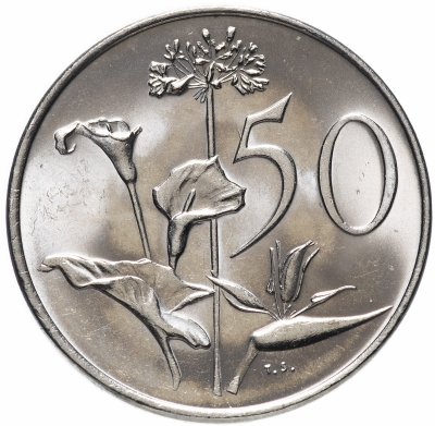 купить ЮАР 50 центов (cents) 1981