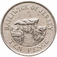 купить Джерси 10 пенсов (pence) 1992