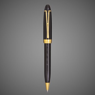купить Шариковая ручка Aurora Ipsilon Deluxe black GT, в подарочной коробке, Лаки и смолы: лак, позолота, позолота, смола, 2026 г.
