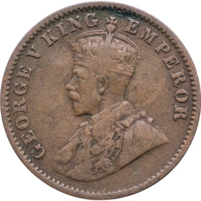 купить Индия (Британская) 1/4 анны (anna) 1917