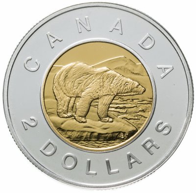 купить Канада 2 доллара (dollars) 1998