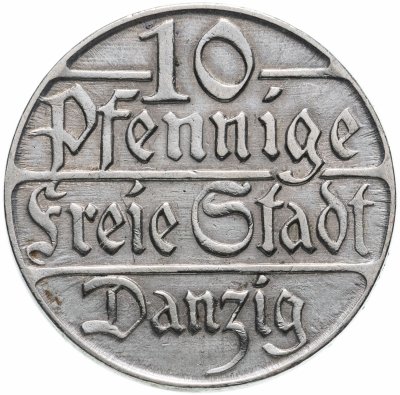 купить Германия, Данциг (Гданьск) 10 пфеннигов 1923