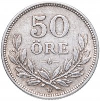 купить Швеция 50 эре (ore) 1912