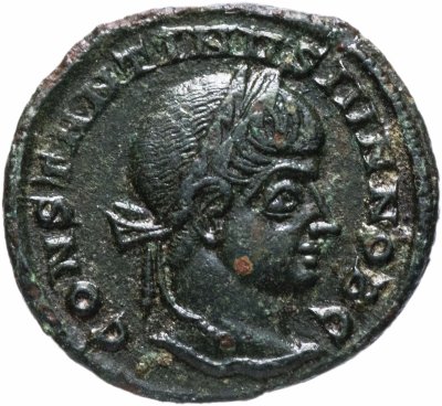 купить Римская империя, Константин II, 317-340 годы, нуммий. (PXXI/19)
