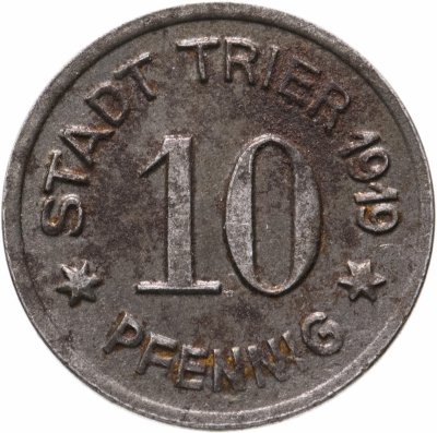 купить Германия (Триер) нотгельд 10 пфеннигов 1919