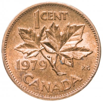 купить Канада 1 цент (cent) 1979