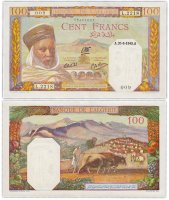 купить Алжир 100 франков 1945 (Pick 85)