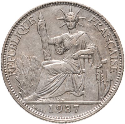 купить Французский Индокитай 20 сантимов (centimes) 1937