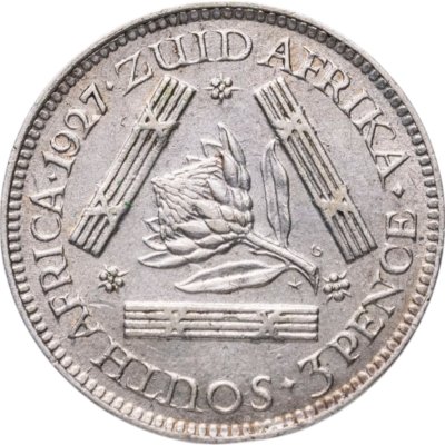 купить ЮАР 3 пенса (pence) 1927