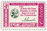 купить США 4 цента 1960-61 "Американское кредо"