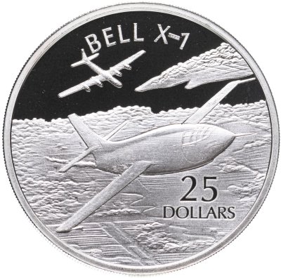 купить Соломоновы Острова 25 долларов (dollars) 2003 Самолёты - Bell X-1