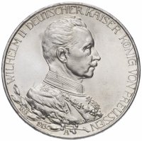 купить Германская Имеприя (Пруссия) 3 марки (mark) 1913 25 лет правлению Вильгельма II
