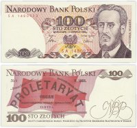 купить Польша 100 злотых 1986 (Pick 143c)