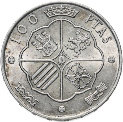 купить Испания 100 песет (pesetas) 1966