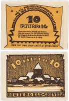купить Германия (Мекленбург-Шверрин: Кривиц) 10 пфеннигов 1921 (247.2/B1)