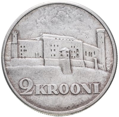 купить Эстония 2 кроны (krooni) 1930 "Замок Тоомпеа в Таллине"