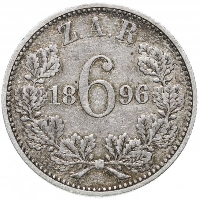купить ЮАР (Трансвааль) 6 пенсов 1896