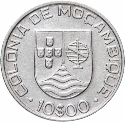 купить Мозамбик 10 эскудо (escudos) 1936