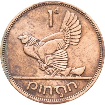 купить Ирландия 1 пенни (penny) 1963
