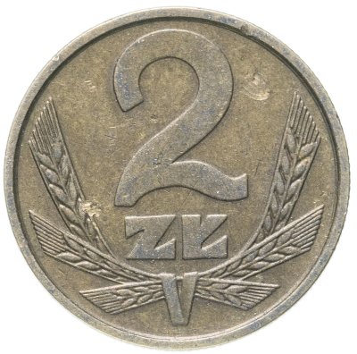 купить Польша 2 злотых 1976-1985