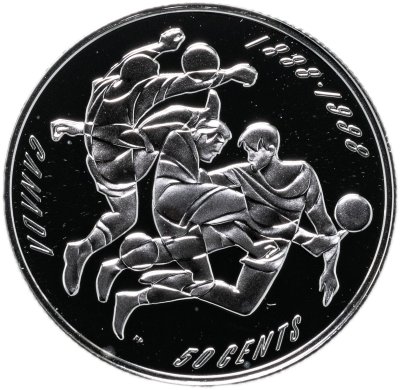 купить Канада 50 центов 1998 «110 лет канадскому футболу»
