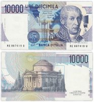 купить Италия 10000 лир 1984 (Pick 112b)