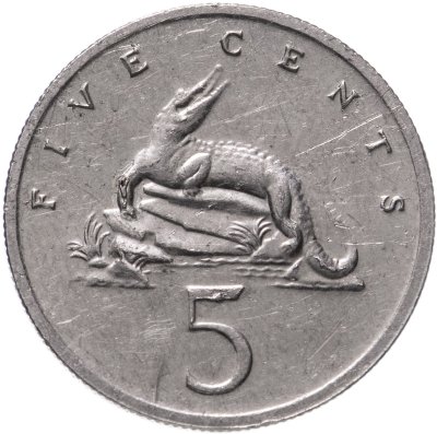 купить Ямайка 5 центов (cents) 1993